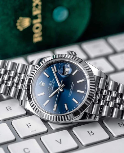 RLX Bleu date-just